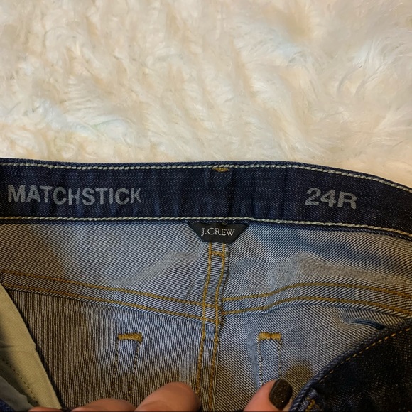J. Crew MatchStick Dark Wash Jeans - Picture 3 of 6